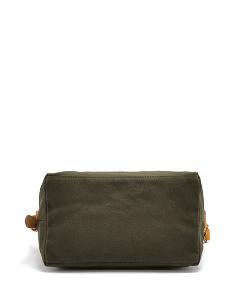 CLEDRAN(クレドラン)の「【帆布×本厚ヌメ】CL2039 INNO 2WAY SHOULDER M(ショルダーバッグ・レディース・グリーン/ベージュ/ブラック・FREE)」の9枚目の写真