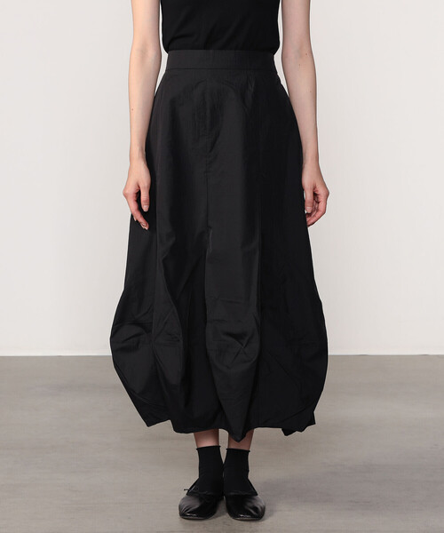 Bshop（ビショップ）の「eunoia | バルーンスカート WOMEN（スカート・レディース・ブラック/ピンク・M）」の9枚目の写真