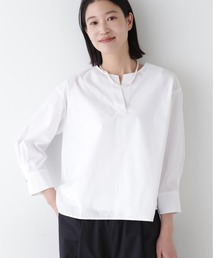 human woman | ◆スキッパーブロードブラウス(シャツ/ブラウス)