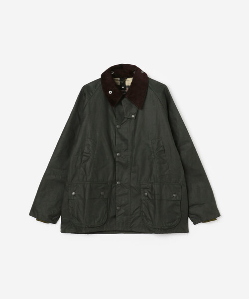 Barbour(バブアー)の「Barbour | BEDALE ワックスコットンブルゾン(レギュラーフィット)MEN(カバーオール・メンズ・オリーブ/ブラック・36/38/40)」の3枚目の写真