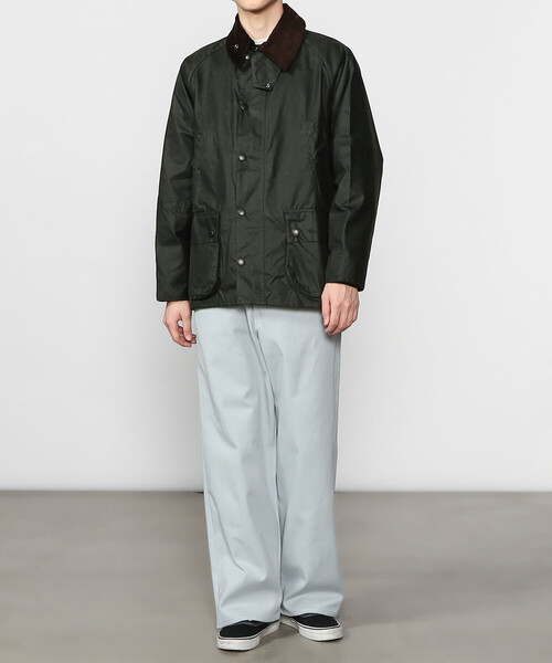 Barbour(バブアー)の「Barbour | BEDALE ワックスコットンブルゾン(レギュラーフィット)MEN(カバーオール・メンズ・オリーブ/ブラック・36/38/40)」の14枚目の写真