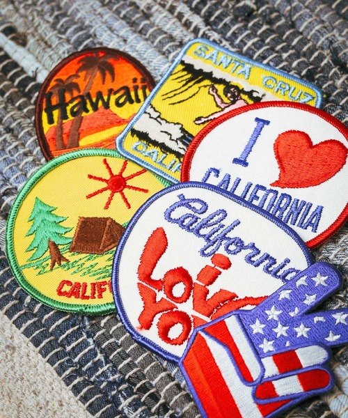 セール】【RS】《Vintage Patch》 USA製ヴィンテージワッペン 6P