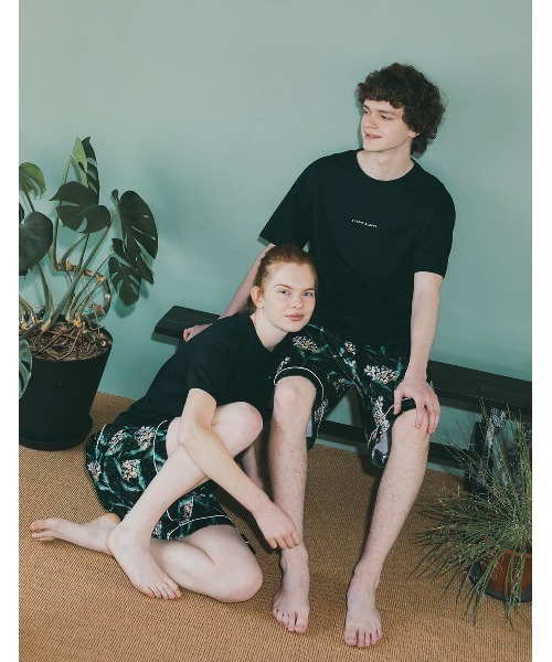 セール】ユニセックスベロアシェルジンジャー半袖Tシャツ【ペア