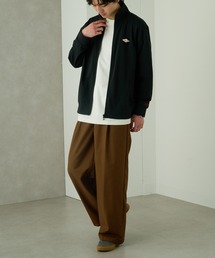 BALL（ボール）の「【BALL】ストレッチ天竺　スタンドジャケット（ブルゾン）」