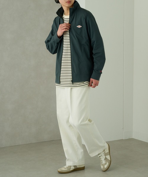 BALL(ボール)の「【BALL】ストレッチ天竺 スタンドジャケット(ブルゾン・メンズ・ブラック/カーキ/ベージュ/チャコールグレー・L/M/LL)」の18枚目の写真