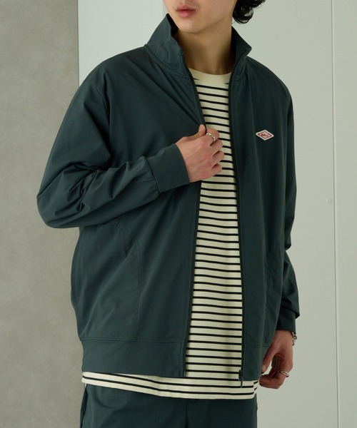 BALL(ボール)の「【BALL】ストレッチ天竺 スタンドジャケット(ブルゾン・メンズ・ブラック/カーキ/ベージュ/チャコールグレー・L/M/LL)」の11枚目の写真