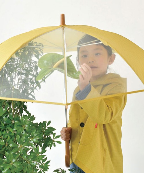 392 plusm（サンキューニプリュスエム）の「392plusm 傘 45cm 50cm（長傘・キッズ・ブラウン/ベージュ/オフホワイト/ブルー/ピンク/イエロー系その他2・45cm/50cm）」の11枚目の写真