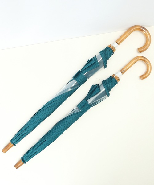 392 plusm（サンキューニプリュスエム）の「392plusm 傘 45cm 50cm（長傘・キッズ・ブラウン/ベージュ/オフホワイト/ブルー/ピンク/イエロー系その他2・45cm/50cm）」の15枚目の写真