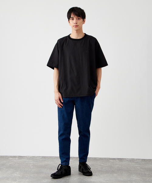 B.C STOCK(ベーセーストック)の「デニム テイクイットイージーパンツ(デニムパンツ・メンズ・グレー/ブルー/ダークブルー/ブラック・SMALL/MEDIUM/LARGE)」の13枚目の写真
