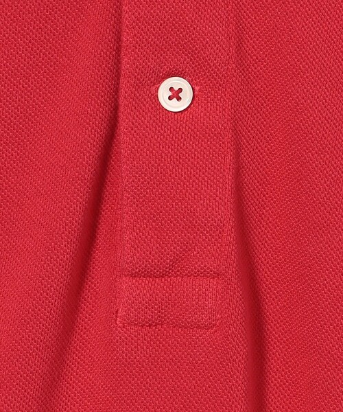 SCYE BASICS(サイベーシックス)の「<SCYE BASICS> COTTON PIQUE POLO SHIRT/コットン ポロシャツ(ポロシャツ・メンズ・ライトブルー/レッド/ベージュ・38/40)」の14枚目の写真