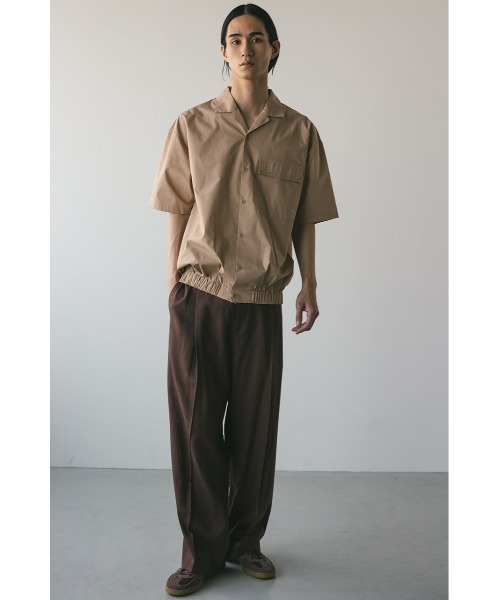 STYLEMIXER（スタイルミキサー）の「リネンミックスタックパンツ（その他パンツ・メンズ・ベージュ/ブラウン・MEDIUM/LARGE）」の4枚目の写真