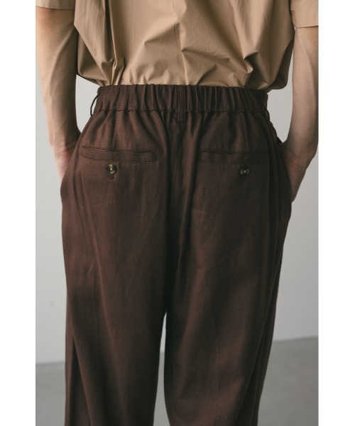 STYLEMIXER（スタイルミキサー）の「リネンミックスタックパンツ（その他パンツ・メンズ・ベージュ/ブラウン・MEDIUM/LARGE）」の10枚目の写真