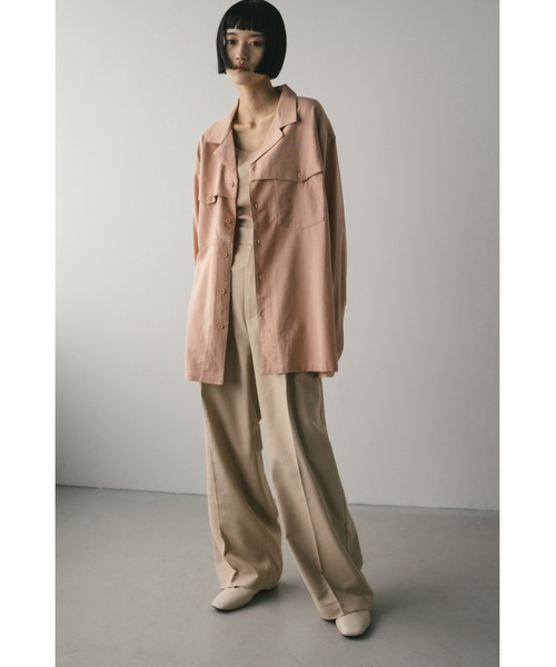 STYLEMIXER（スタイルミキサー）の「リネンミックスタックパンツ（その他パンツ・メンズ・ベージュ/ブラウン・MEDIUM/LARGE）」の19枚目の写真