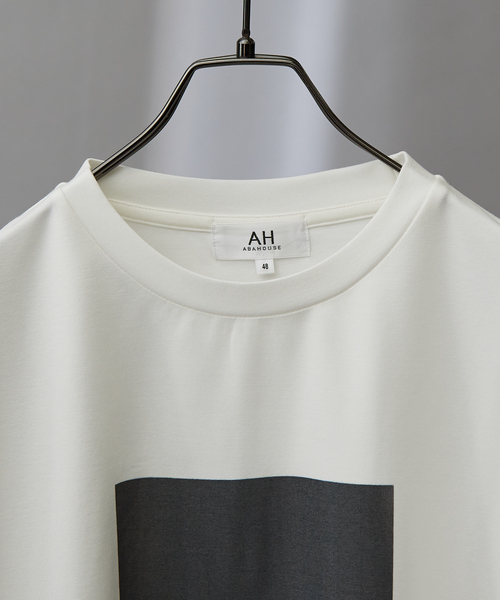 AH ABAHOUSE（エーエイチアバハウス）の「【AH ABAHOUSE】ポンチ フォトプリント Tシャツ（Tシャツ/カットソー・メンズ・ホワイト系その他/ホワイト系その他2/ホワイト系その他3・46/48）」の5枚目の写真