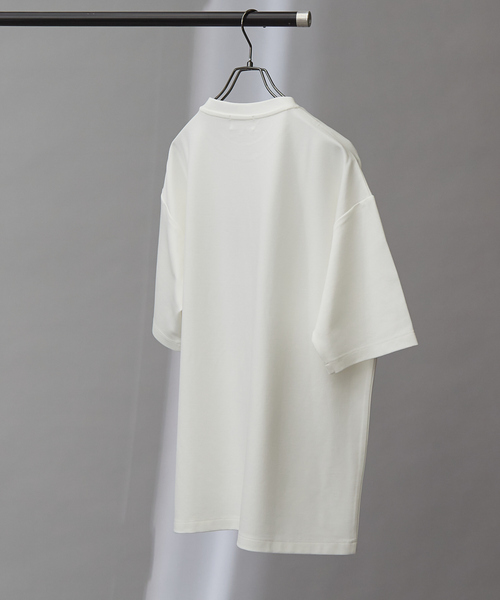 AH ABAHOUSE（エーエイチアバハウス）の「【AH ABAHOUSE】ポンチ フォトプリント Tシャツ（Tシャツ/カットソー・メンズ・ホワイト系その他/ホワイト系その他2/ホワイト系その他3・46/48）」の7枚目の写真