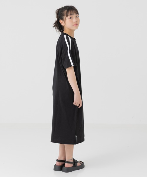【 MLB 】ベーシック オープンカラー スリムフィット ワンピース Ray BEAMS（レイ ビームス）オープンカラー シャツワンピース