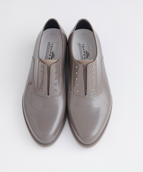 TEMPERATE（テンパレイト）の「TEMPERATE / テンパレイト OMBRE（レインシューズ・レディース・グレー/ブラック/チョコ・36/37/38/39/40）」の11枚目の写真