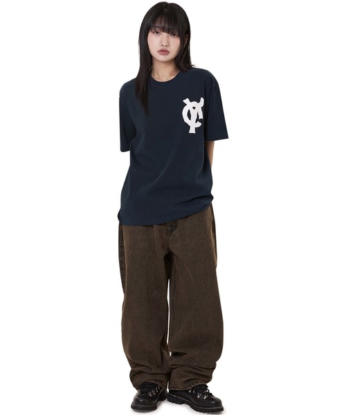 OY/オーワイ』 LOOSE BAGGY PANTS - WASHED BROWN/ウォッシング