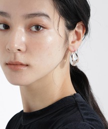 NANO universe | ラウンドフォルムクリアピアス(ピアス（両耳用）)