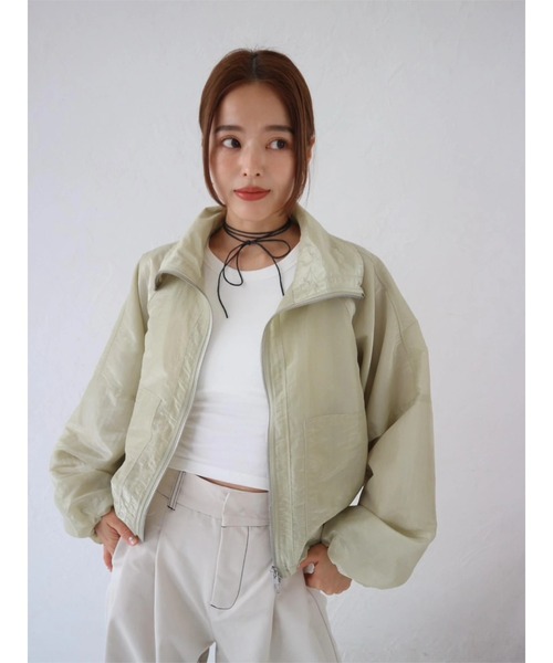 ジャケット・アウター trunc88 Sheer Cropped Blouson（ブルゾン）｜TRUNC 88（トランク