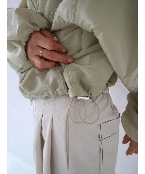 Sheer Cropped Blouson（ブルゾン）｜TRUNC 88（トランク