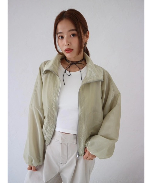 TRUNC88 ジャケット Sheer Cropped Blouson（ブルゾン）｜TRUNC 88（トランク