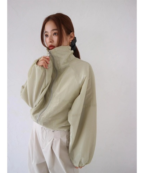 Sheer Cropped Blouson（ブルゾン）｜TRUNC 88（トランク