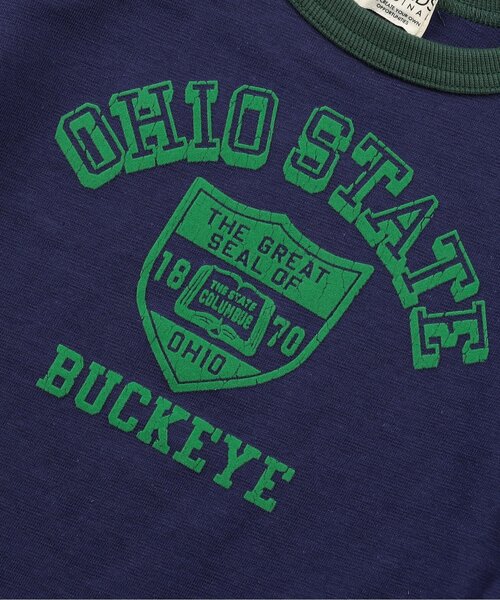 F.O.KIDS（エフオーキッズ）の「【ジュニア対応】カレッジロゴリンガー半袖Tシャツ（Tシャツ/カットソー・キッズ・アイボリー/パープル/イエロー・140/130/120/110/100/90/80）」の11枚目の写真