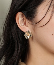 Monocoro toppi | デイジー フラワーモチーフ ピアス(ピアス（両耳用）)