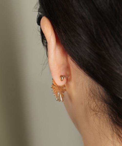 デイジー フラワーモチーフ ピアス（ピアス（両耳用））｜Monocoro