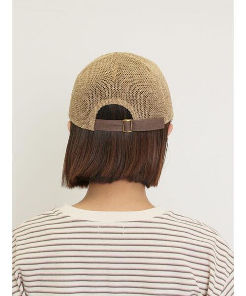 Samansa Mos2（サマンサ モスモス）の「【消臭効果】雑材キャップ（ハット・レディース・グレー/ベージュ・F）」の11枚目の写真