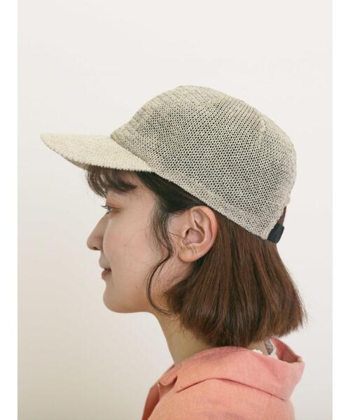 Samansa Mos2（サマンサ モスモス）の「【消臭効果】雑材キャップ（ハット・レディース・グレー/ベージュ・F）」の13枚目の写真