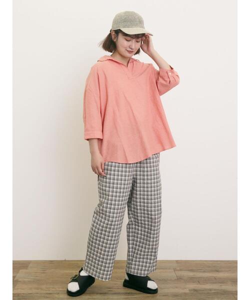 Samansa Mos2（サマンサ モスモス）の「【消臭効果】雑材キャップ（ハット・レディース・グレー/ベージュ・F）」の14枚目の写真