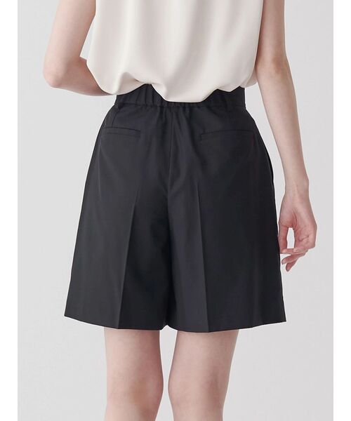 TONAL（トーナル）の「TRタックハーフパンツ（その他パンツ・レディース・グレー/ブラック・MEDIUM/SMALL）」の11枚目の写真