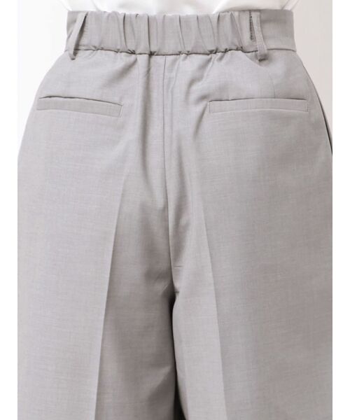 TONAL（トーナル）の「TRタックハーフパンツ（その他パンツ・レディース・グレー/ブラック・MEDIUM/SMALL）」の18枚目の写真