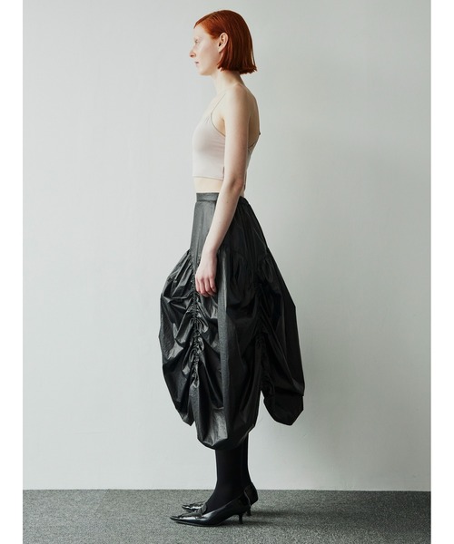 SORIN(ソリン )の「Metalic Taffta Design Gathered Skirt(スカート・レディース・シルバー/ブラック・38)」の20枚目の写真