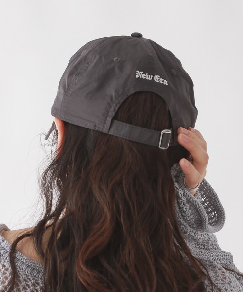 RAGEBLUE（レイジブルー）の「【NEWERA/ニューエラ】9TWENTY /ヴィンテージナイロンキャップ（キャップ・レディース・ライトブルー/ダークグレー/オレンジ・FREE）」の8枚目の写真