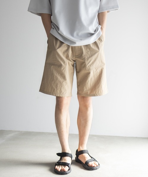 NAVY（ネイビー）の「NAVY アクティブショートパンツ（その他パンツ・メンズ・ブラック/ブルーグレー/グレー/グリーン/オレンジ/グリーン系その他/ベージュ・M/L/XL）」の5枚目の写真