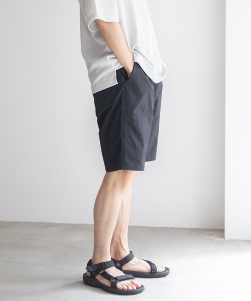 NAVY（ネイビー）の「NAVY アクティブショートパンツ（その他パンツ・メンズ・ブラック/ブルーグレー/グレー/グリーン/オレンジ/グリーン系その他/ベージュ・M/L/XL）」の11枚目の写真