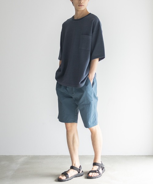 NAVY（ネイビー）の「NAVY アクティブショートパンツ（その他パンツ・メンズ・ブラック/ブルーグレー/グレー/グリーン/オレンジ/グリーン系その他/ベージュ・M/L/XL）」の9枚目の写真