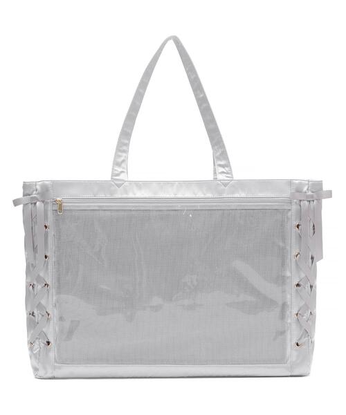 WEGO（ウィゴー）の「WEGO/レースアップ痛バッグLL（トートバッグ・レディース・レッド系その他/ブルー系その他/その他1/その他6/その他4/ブラック系その他/その他5・FREE）」の7枚目の写真