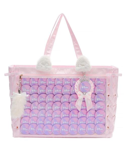 WEGO/レースアップ痛バッグLL（トートバッグ）｜WEGO（ウィゴー）の