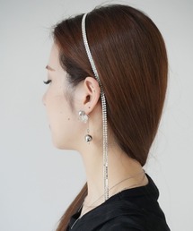 メンズのカチューシャ（シルバー/銀色系）ファッション通販