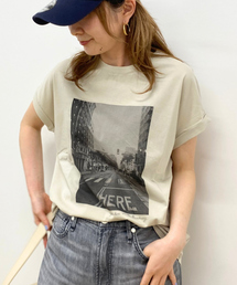 Rouge vif（ルージュヴィフ）の「【MICA&DEAL /マイカアンドディール】 cityフォトプリントTシャツ（Tシャツ/カットソー）」