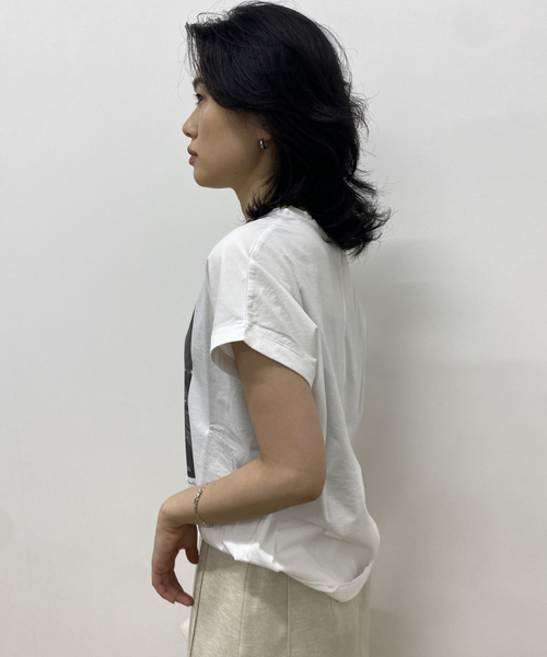 MICA&DEAL /マイカアンドディール】 cityフォトプリントTシャツ