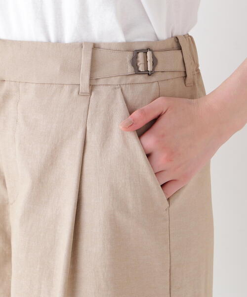 HumanWomanの ガウチョパンツ2点セット(アッシュ) ◇【3サイズ展開】【UVカット・接触冷感】クールマックス混