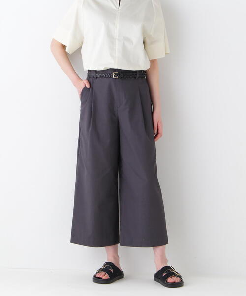 ◇【3サイズ展開】【UVカット・接触冷感】クールマックス混ガウチョ