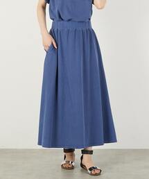 【STAR＆STRIPE/スターアンドストライプ】SKIRT 36ブラック STAR＆STRIPE/スターアンドストライプ】 SKIRT（ロング・マキシ