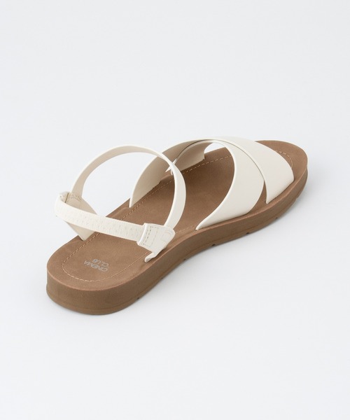 Honeys（ハニーズ）の「軽量屈曲クロスサンダル（サンダル・レディース・ベージュ/アイボリー/ブラック・L/LL/M/S）」の14枚目の写真