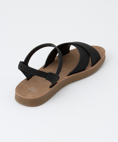 Honeys（ハニーズ）の「軽量屈曲クロスサンダル（サンダル・レディース・ベージュ/アイボリー/ブラック・L/LL/M/S）」の17枚目の写真